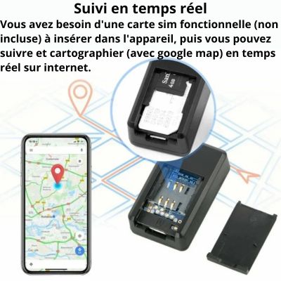 Traqueur GPS magnétique